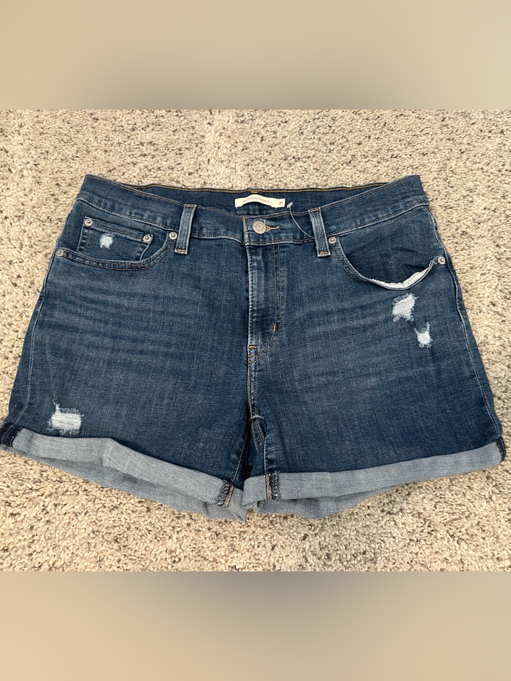Levi’s Classic Dark Blue Women's Denim Jeans